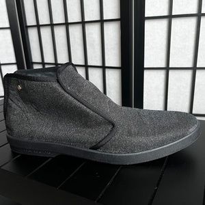 Rivieras Montante Hologram Mens Ankle Boot  (Black/Gray) / Size: 44 EU 11 US